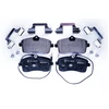 Image de HELLA 8DB 355 020-671 Jeu de plaquettes de frein avec contact du palpeur d'usure intégré, avec vis d'étrier de frein, avec accessoires