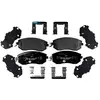 Image de HELLA 8DB 355 020-891 Jeu de plaquettes de frein avec indicateur d'usure, avec accessoires