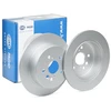 Image de HELLA 8DD 355 118-721 Disque de frein plein, revêtu, sans boulon de fix° de roue