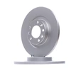 Image de HELLA 8DD 355 120-421 Disque de frein plein, revêtu, sans boulon de fix° de roue