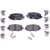 Image de HELLA 8DB 355 024-701 Jeu de plaquettes de frein avec indicateur d'usure, avec vis d'étrier de frein, avec accessoires