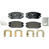 Image de HELLA 8DB 355 024-891 Jeu de plaquettes de frein avec indicateur d'usure, avec accessoires