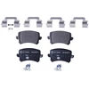 Image de HELLA 8DB 355 025-341 Jeu de plaquettes de frein non préparé pour l'indicateur d'usure, avec vis d'étrier de frein, avec accessoires