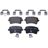 Image de HELLA 8DB 355 025-381 Jeu de plaquettes de frein non préparé pour l'indicateur d'usure, avec vis d'étrier de frein, avec accessoires