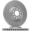 Image de HELLA 8DD 355 129-241 Disque de frein ventilé de l'intérieur, revêtu, à haute teneur en carbone, sans boulon de fix° de roue