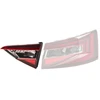 Image de HELLA 2SA 354 832-061 Feu arrière droit, avec porte-lampe, Partie intérieure, LED