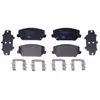 Image de HELLA 8DB 355 037-701 Jeu de plaquettes de frein avec indicateur d'usure, avec accessoires
