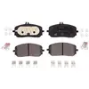 Image de HELLA 8DB 355 039-011 Jeu de plaquettes de frein préparé pour l'indicateur d'usure, avec vis d'étrier de frein, avec accessoires