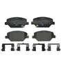 Image de HELLA 8DB 355 039-121 Jeu de plaquettes de frein avec indicateur d'usure, avec accessoires