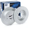 Image de HELLA 8DD 355 132-401 Disque de frein PRO plein, revêtu, sans boulon de fix° de roue