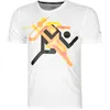 Image de Puma Run Faster Icons Graphic Maillot De Course Hommes-Blanc,Multicouleur, Taille XXL