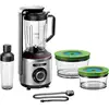 Image de Blender sous vide Bosch VitaPower Série 8 MMBV625M 1000 W 6 lames Inox/Noir - Excellent état en occasion ou reconditionné
