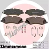 Image de ZIMMERMANN 25022.185.2 Jeu de plaquettes de frein Essieu avant, préparé pour l'indicateur d'usure, avec vis/boulons, La photo correspond au contenu de la livraison