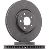 Image de ZIMMERMANN 100.3355.53 Disque de frein BLACK Z Essieu avant, rainuré, revêtu, à haute teneur en carbone