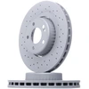 Image de ZIMMERMANN 400.5518.30 Disque de frein FORMULA S Essieu avant, Pot de disque de frein en acier, revêtu, à haute teneur en carbone