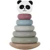 Image de Tour À Empiler Panda En Bois Bois