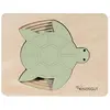 Image de Puzzle Animal En Bois Vert