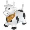Image de Animal Sauteur Gonflable Noir - Vache