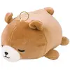 Image de Porte-clé Peluche Nemu Nemu Cookie L'ours Brun (12 Cm) Marron, Beige