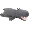 Image de Peluche Hippo L'hippopotame Gris, Rose