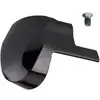 Image de Capot frontal gauche L et vis de fixation Shimano ST-R9100 Noir TU Y0BG98020