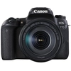 Image de Canon EOS 77D + EF-S 18-135mm 3.5-5.6 IS USM Kit d'appareil-photo SLR 24,2 MP CMOS 6000 x 4000 pixels Noir - Très bon état en occasion ou reconditionné