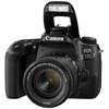 Image de Canon EOS 77D + 18-55mm F4.0-5.6 IS STM Kit d'appareil-photo SLR 24,2 MP CMOS 6000 x 4000 pixels Noir - Excellent état en occasion ou reconditionné