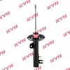 Image de KYB 3330040 Amortisseur Essieu avant gauche, Système bitube, Pression de gaz, Jambe de suspension, Goujon en haut