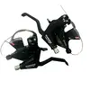 Image de Ensemble de levier de commande de dérailleur et frein (pour cintre plat) Shimano ST-M310-8R2 Noir 1800/2050 mm ESTM3102PTA3L