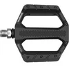 Image de Pédales VTT loisirs plate alu Shimano explorer PD-EF202 Noir 9/16" EPDEF202L