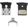 Image de Jeu de plaquette de frein métalique ailettes refroidissement Shimano L04C Noir TU IBPL04CMFA