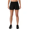 Image de ASICS Core Split Short De Running Femmes-Noir, Taille L