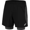 Image de ASICS Road 2in1 7In Short de running Hommes - noir, Taille XXL