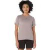 Image de ASICS Fujitrail Elite Maillot de course Femmes-gris, beige, Taille S