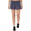 Image de ASICS Core 4in Short De Running Femmes-Bleu Gris, Taille XL