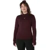 Image de ASICS Road Winter Seamless Maillot de course Femmes - rouge foncé, Taille XS