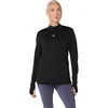 Image de ASICS Road Winter Seamless Maillot de course Femmes - noir, Taille XS