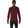 Image de ASICS Road Winter Seamless Maillot de course Hommes - rouge vin, Taille XL