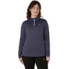 Image de ASICS Core 1/2 Zip Winter Maillot de course Femmes - bleu gris, Taille S