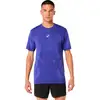 Image de ASICS Road Seamless Maillot de course Hommes - bleu, lilas, Taille XL