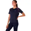 Image de ASICS Road Maillot de course Femmes - bleu foncé, Taille S