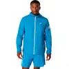 Image de ASICS Icon Veste running Hommes - bleu, beige, Taille XXL