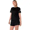 Image de ASICS Icon Maillot de course Femmes-noir, Taille XS