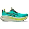 Image de ASICS Gel-Nimbus 28 TR Chaussure de running sans stabilisateurs Hommes-vert, noir, Taille 46,5