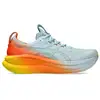 Image de ASICS Gel-Nimbus 28 Sunny Sizzle Chaussure de running sans stabilisateurs Hommes-bleu clair, orange, Taille 44