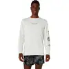 Image de ASICS Fujitrail Logo Maillot de course Hommes - crème, Taille S