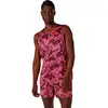 Image de ASICS Fujitrail Maillot de course Hommes - corail, rouge vin, Taille S