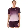 Image de ASICS Road Ibuki Maillot de course Femmes - rouge vin, lilas, Taille S