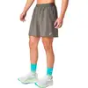 Image de ASICS Road 2in1 7In Short de running Hommes - gris, Taille M