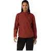 Image de ASICS Core Veste running Femmes - rouge foncé, Taille L